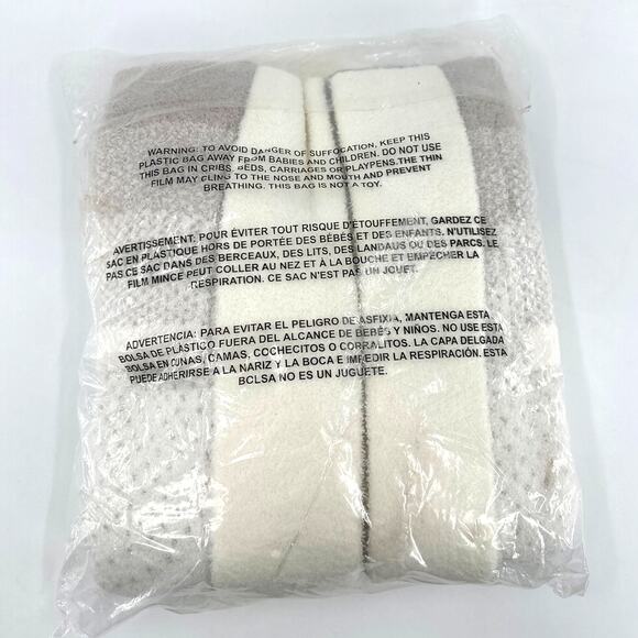 Barefoot Dreams Pearl Sandstone Cozychic Confetti Shawl Cardigan Size 1X - Picture 6 of 9